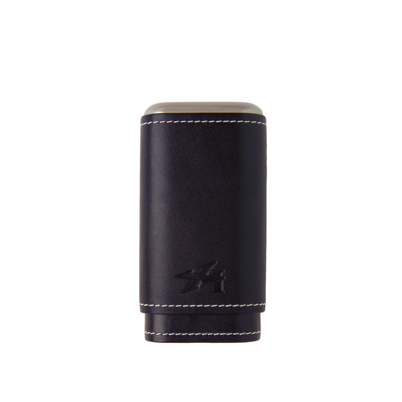 Xikar Envoy Leather 3 Cigar Holder Black 3Ct
