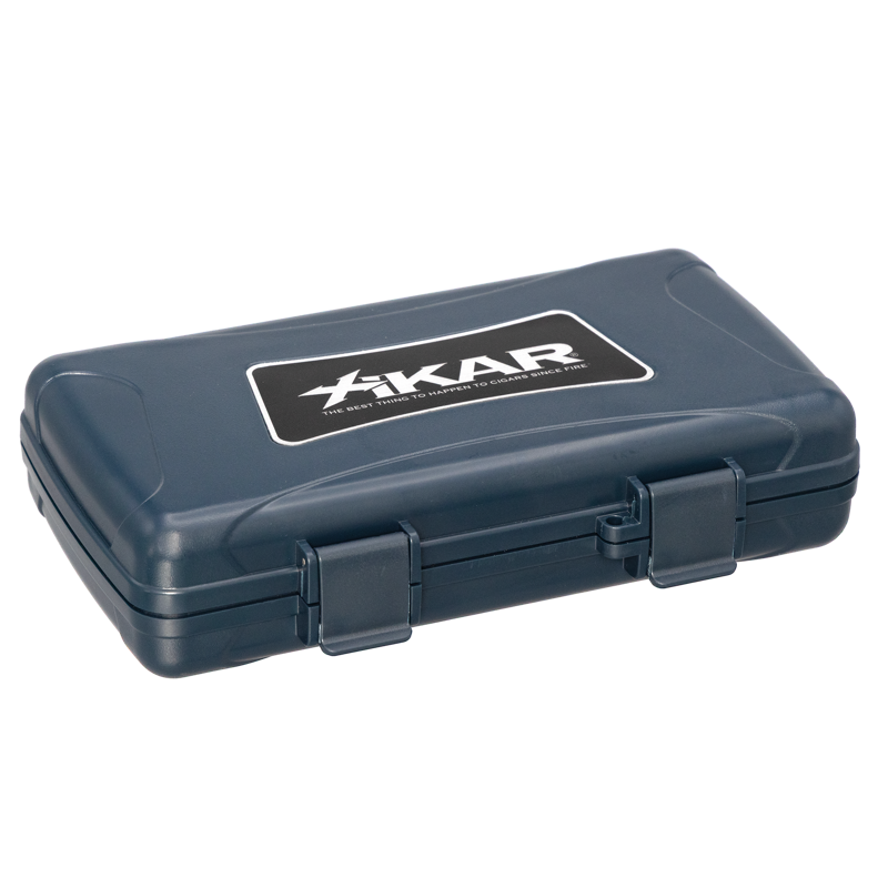 Xikar Cigar Travel Case, 5ct Red 5CT Labeled
