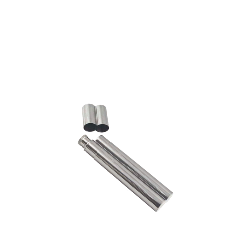 Stainless Steel Flask and Cigar Tube