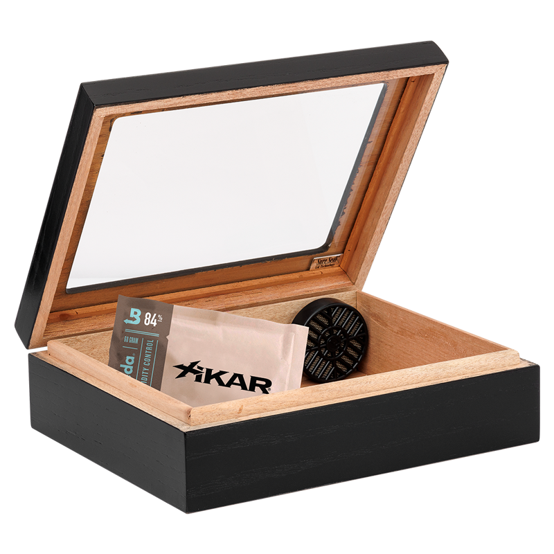 Humidor Supreme® 20 Count Traveler Glasstop Humidor