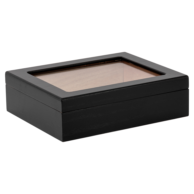 Humidor Supreme® 20 Count Traveler Glasstop Humidor