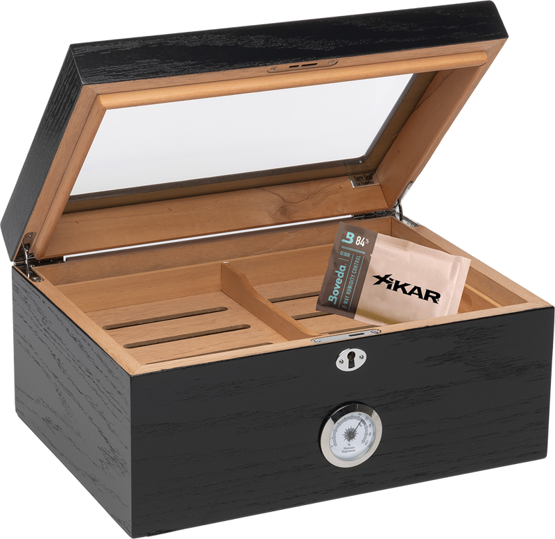 Milano Glasstop Humidor by Humidor Supreme®