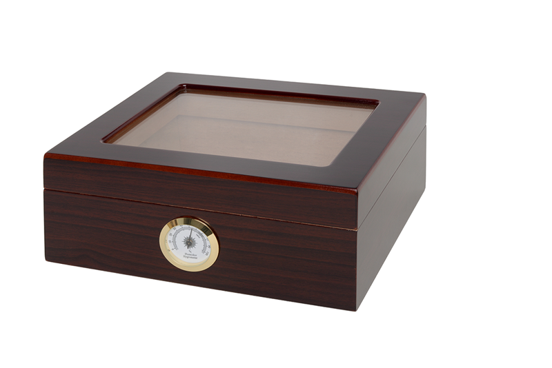 Capri Mahogany Glasstop by Humidor Supreme®
