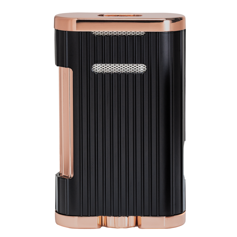 Xikar® Allume 3 Table Lighter Black & Rose