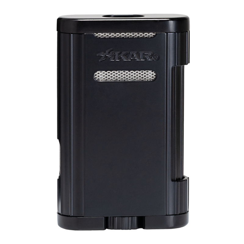 Xikar® Allume 3 Table Lighter Black & Rose