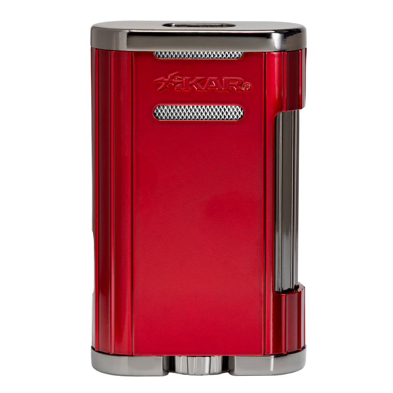 Xikar® Allume 3 Table Lighter Black & Rose