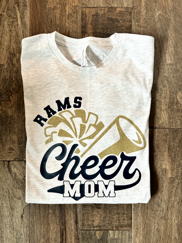 Custom Cheer Mom Shirt (T-Shirt)