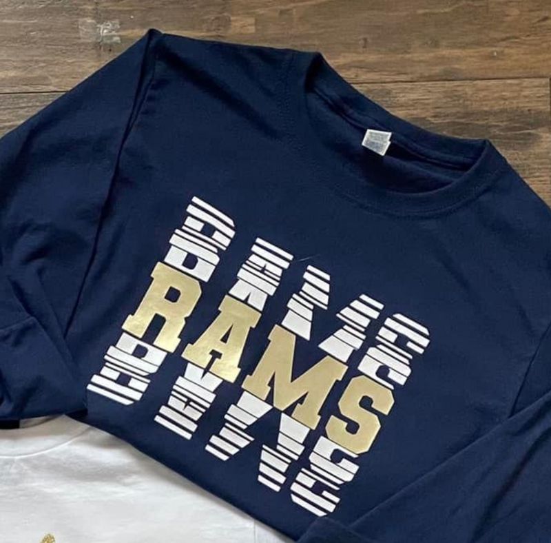 Spirit - Mascot Faded Text (T-Shirt)