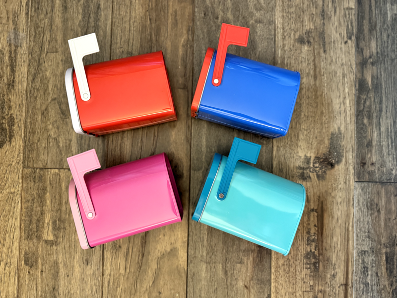 Personalized Valentine's Mailboxes
