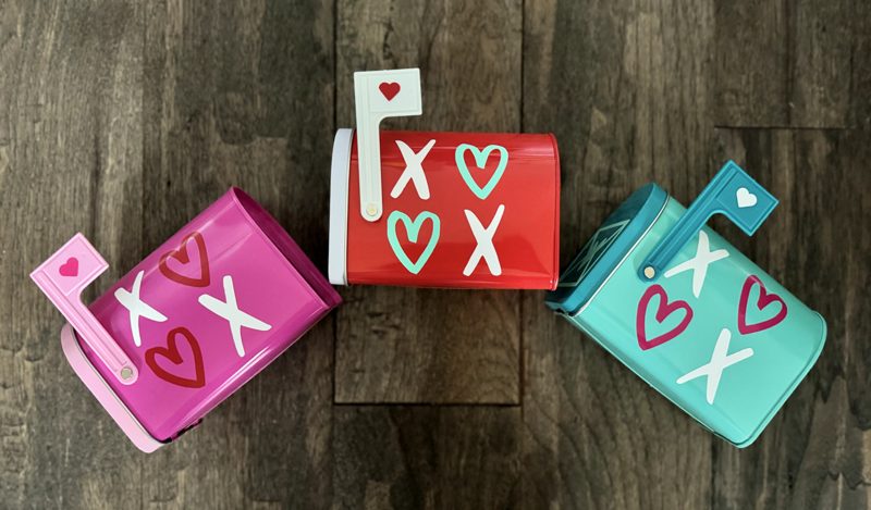 Personalized Valentine's Mailboxes