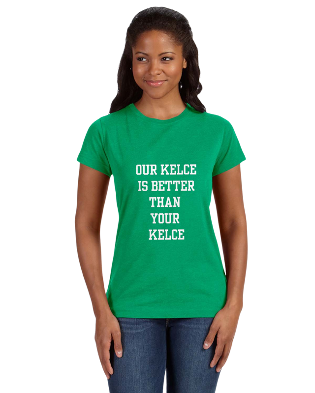 Our Kelce is Better Than Yours (Toddler Crewneck T-Shirt)