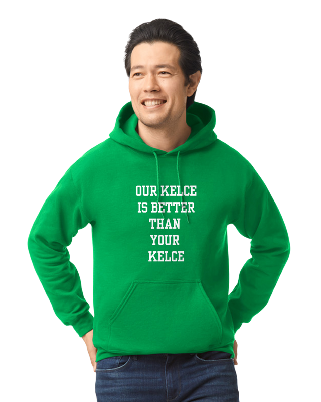 Our Kelce is Better Than Yours (Toddler Crewneck T-Shirt)