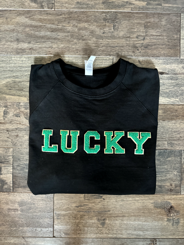 Lucky Patch Sweatshirt (Crewneck Sweatshirt)