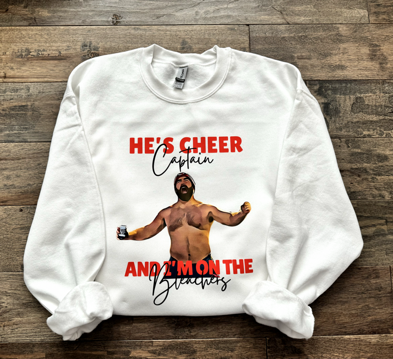 He's Cheer Captain (T-Shirt)