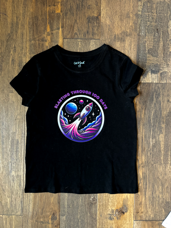 Blasting Through 100 Days (T-Shirt)