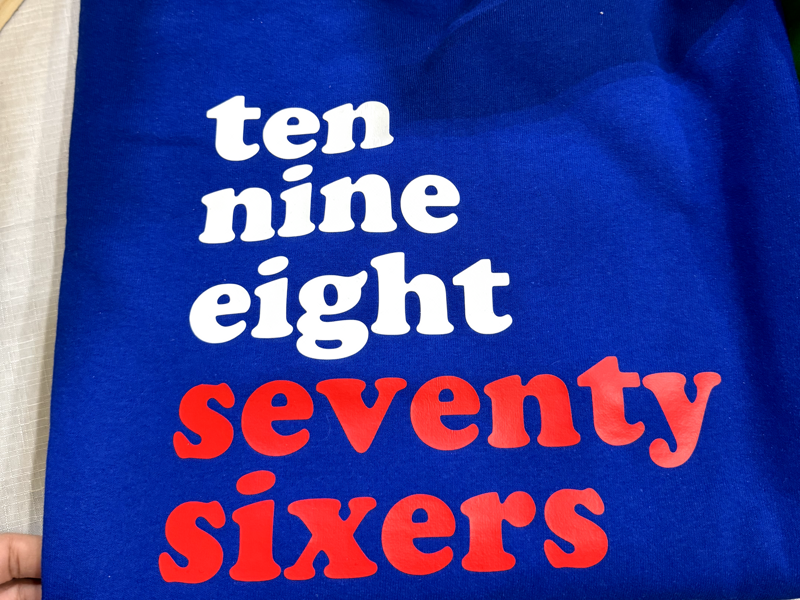 10-9-8-76ers (Infant / Toddler Onsie/T-Shirt)