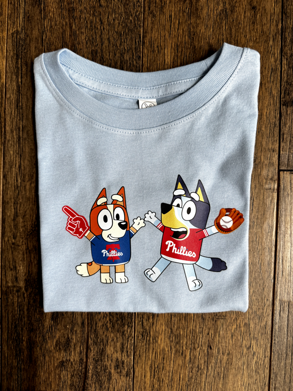 Bluey Phillies (Infant / Toddler Onsie/T-Shirt)