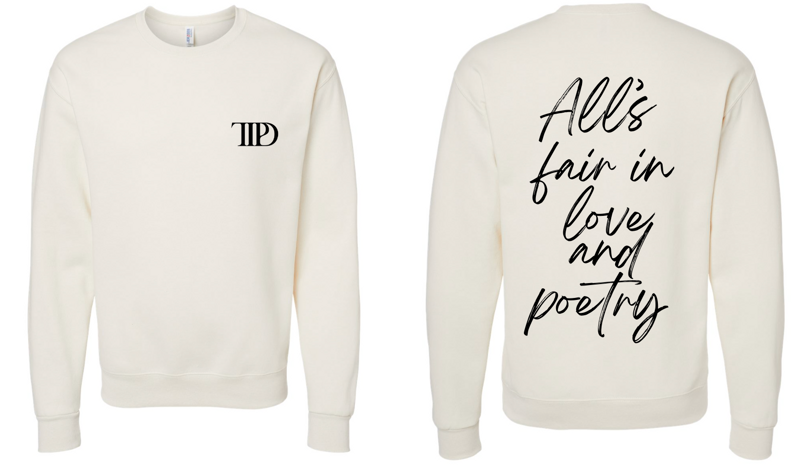 All's Fair in Love and Poetry (Unisex T-Shirt)