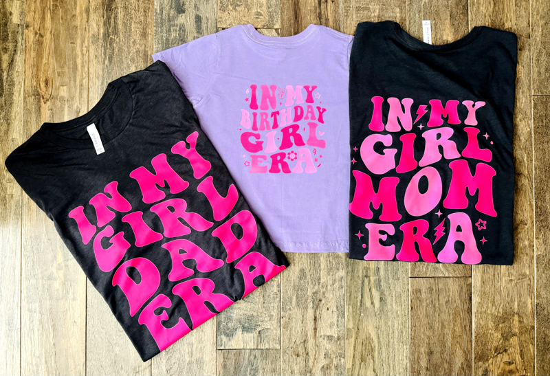 In My Girl Mom Era (Unisex T-Shirt)