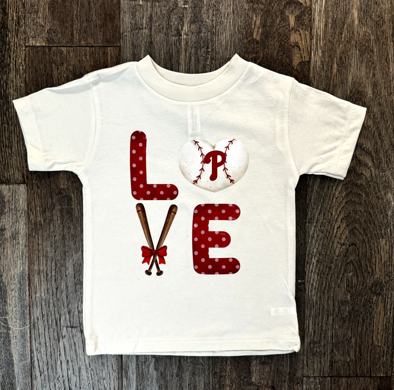 Vintage Love Phillies (Infant / Toddler Onsie/T-Shirt)