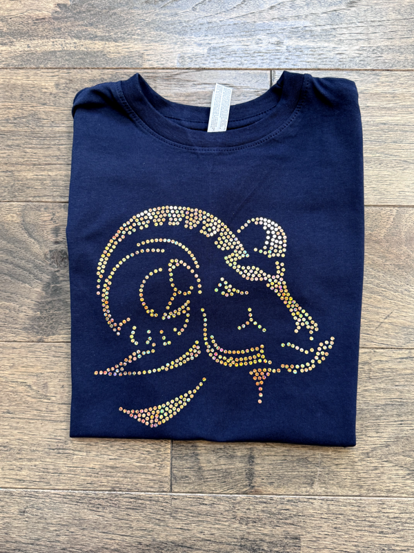 Spangled Rams Head Spring-Ford (Unisex T-Shirt)