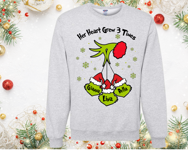 Her Heart Grew (Unisex T-Shirt)