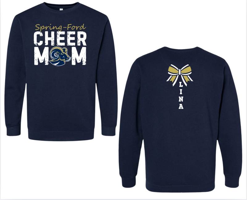 Script SF Cheer Mom (Unisex T-Shirt)