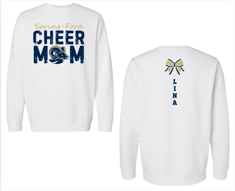 Script SF Cheer Mom (Unisex T-Shirt)