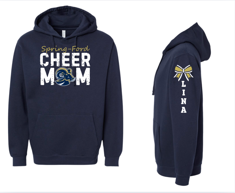 Script SF Cheer Mom (Unisex T-Shirt)