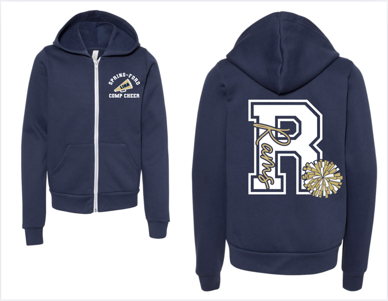 SF Comp Cheer 2026 Zip-Up