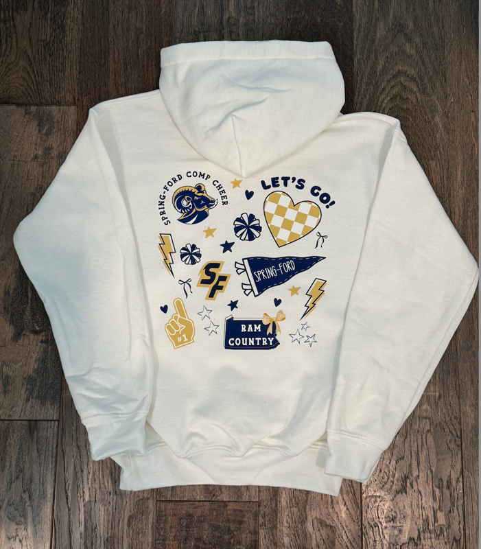 Rams Preppy SF Comp Cheer (Unisex T-Shirt)