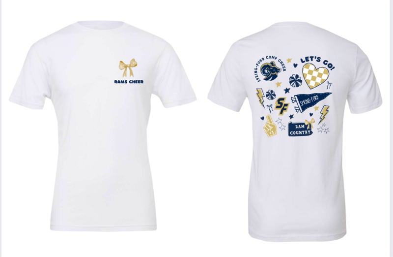 Rams Preppy SF Comp Cheer (Unisex T-Shirt)