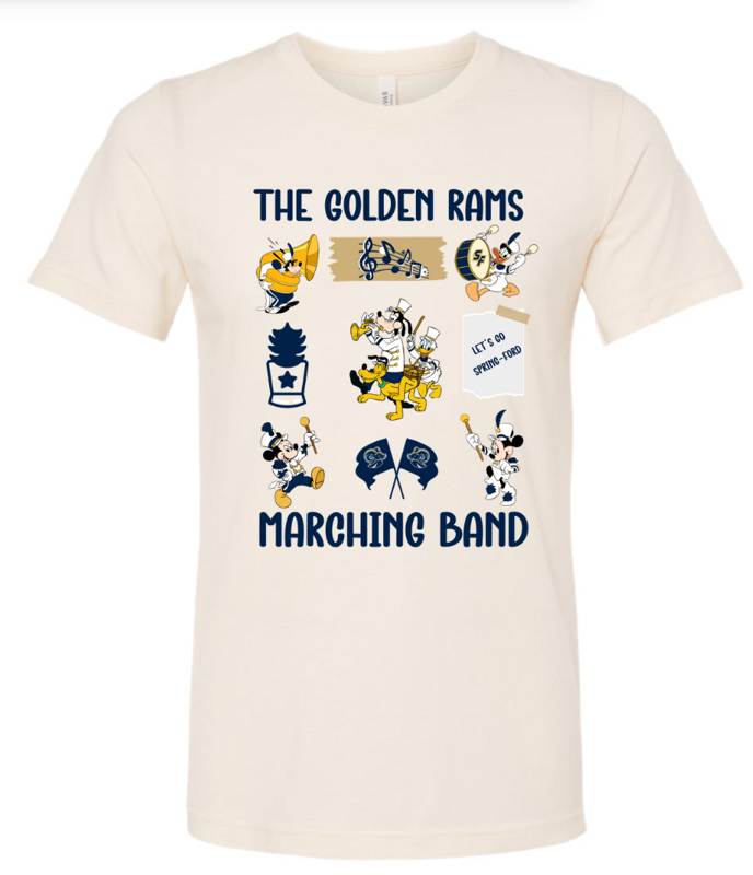 Spring-Ford Marching Band Disney Tee