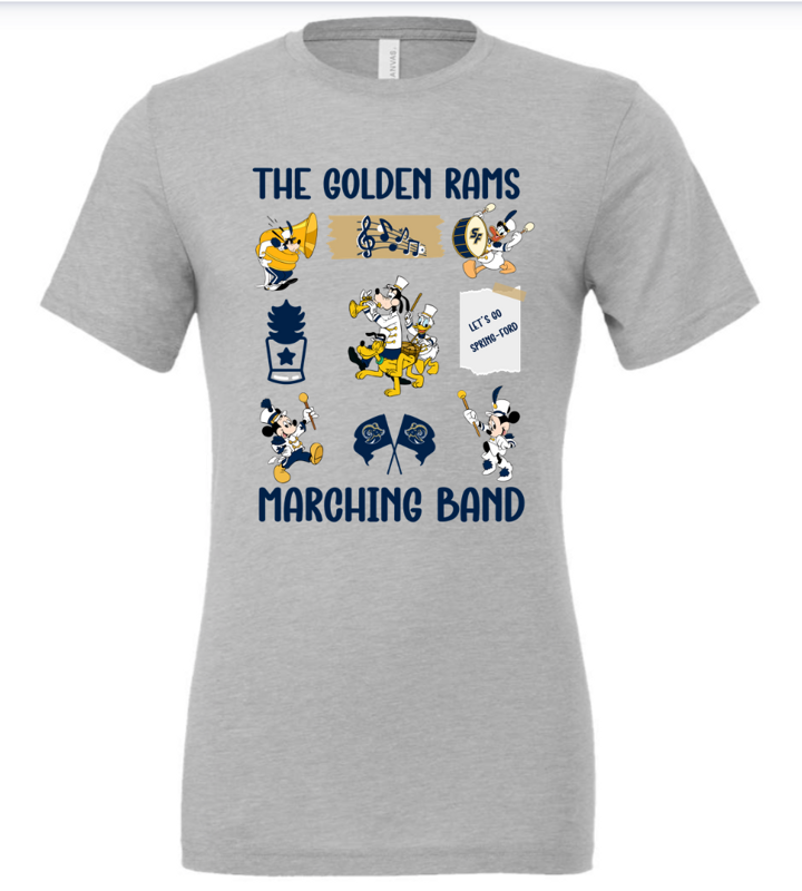 Spring-Ford Marching Band Disney Tee