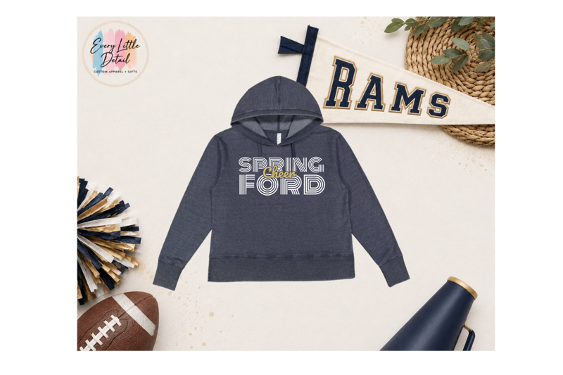 Women's Relaxed Cheer Coach Hoodie
