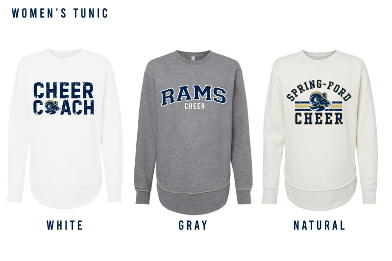 Women's Cheer Coach Tunic