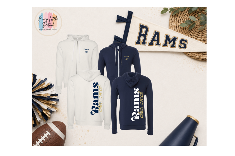 Cheer Coach Zip-Up