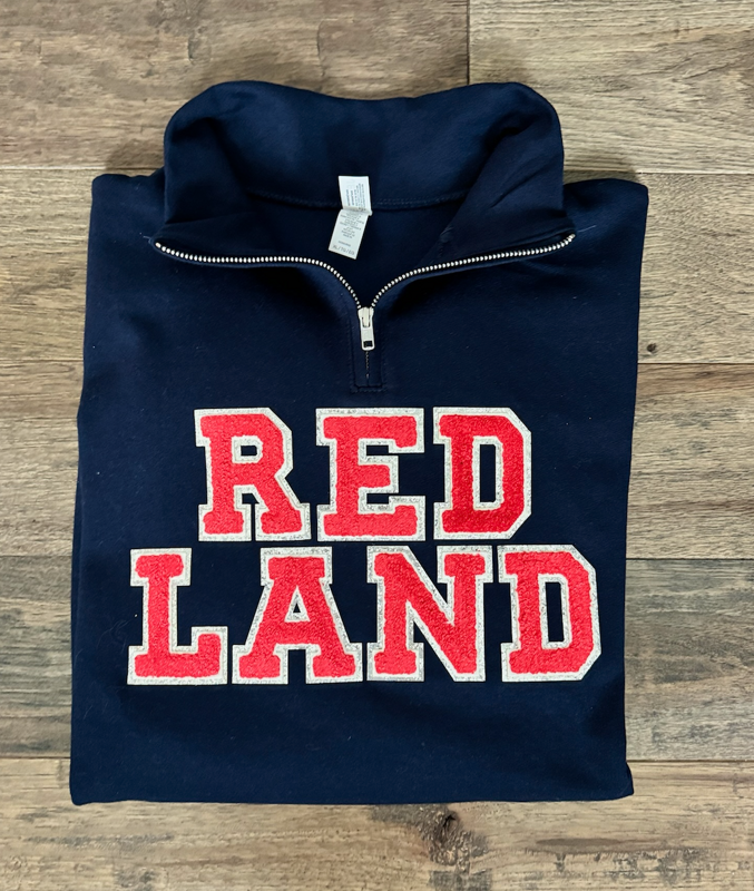 Red Land Patch Quarter Zip