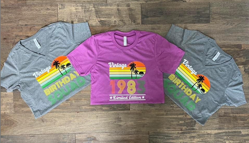 Vintage Birth Year Beach Vibes