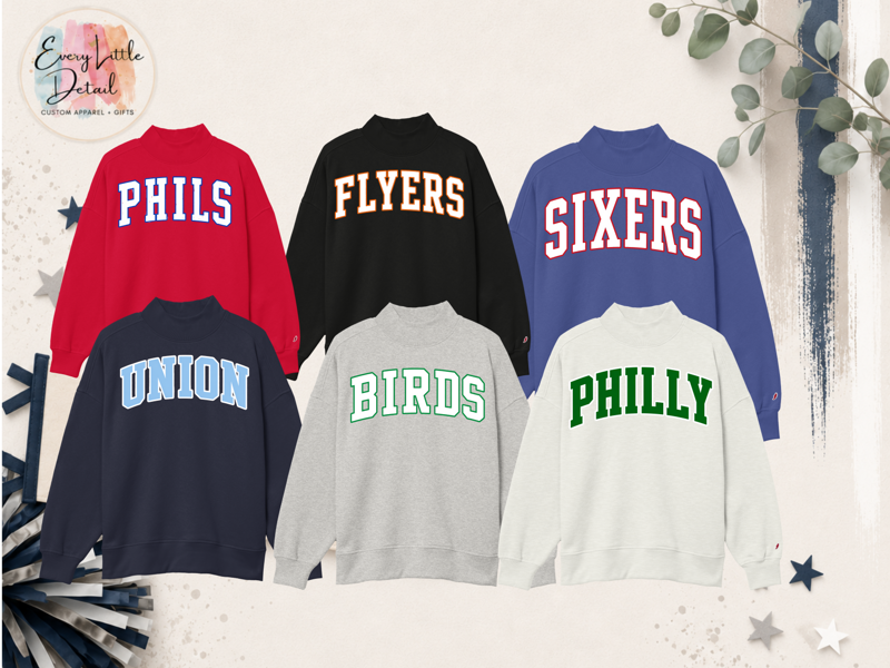 Professional Sports Mock Necks