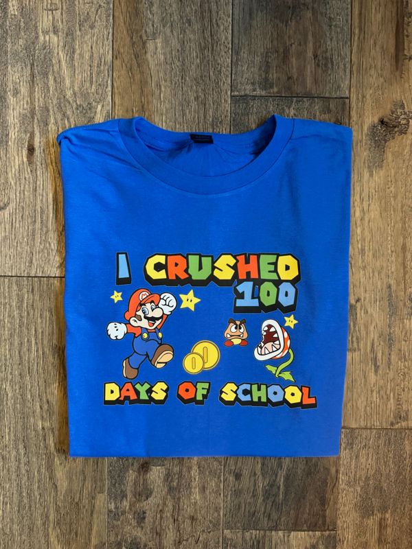 Mario 100 days of school