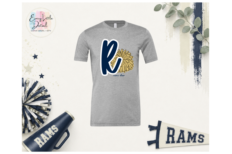 SF Rams Cheer Big R