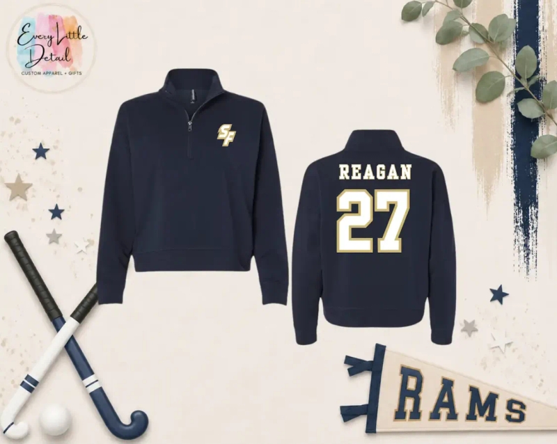 Navy SF Field Hockey Quarter Zip