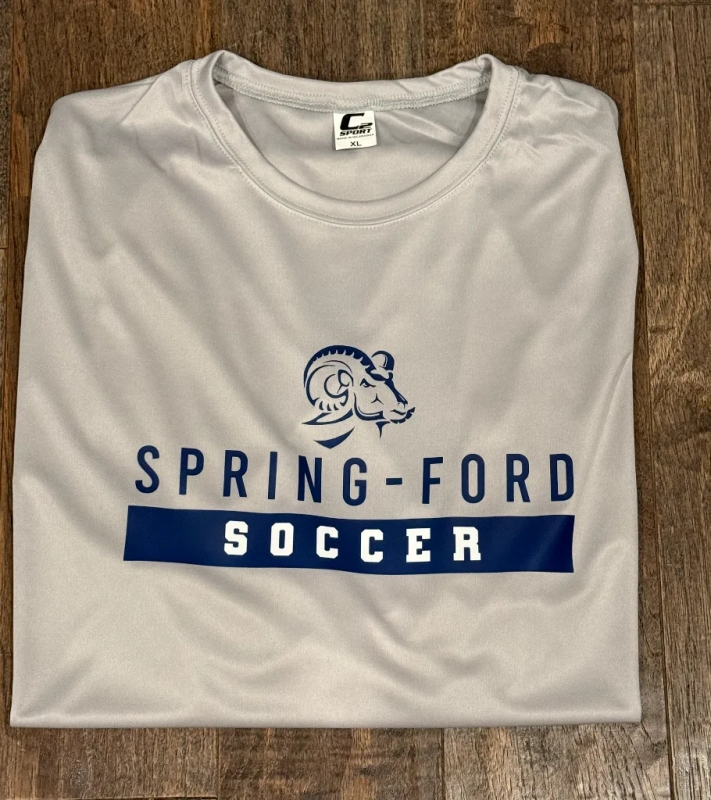 Dri-Fit Gray SF Soccer T-Shirt