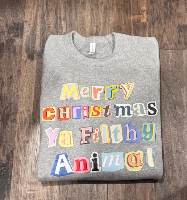Filthy Animal Christmas Unisex Crewneck
