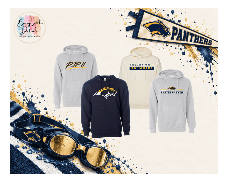 PJP Swim - Unisex Hooded Sweatshirt