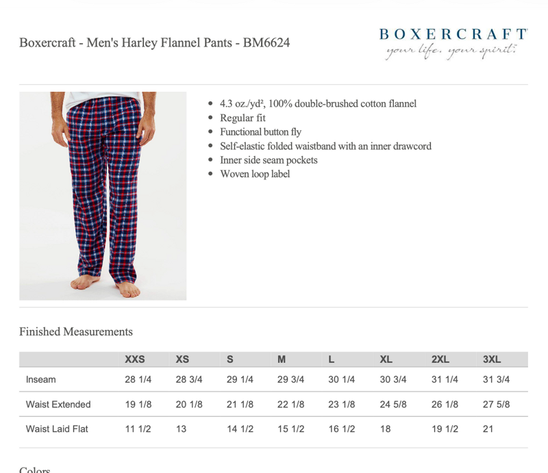 PJP Swim - Flannel Pants