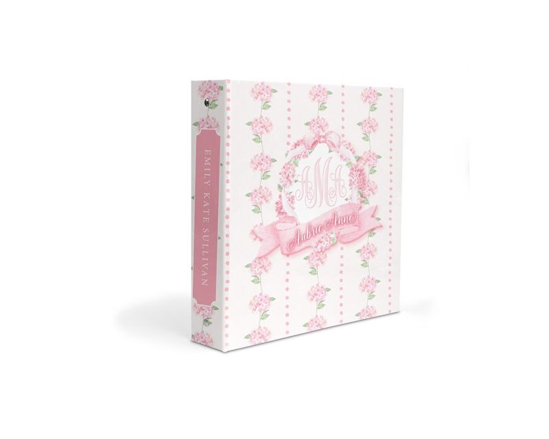 Baby Girl Binder - Newborn Memory Book - Blank Baby Book - Custom 3 Ring Binder - Baby Shower Gift - Newborn Baby Gift- Guestbook