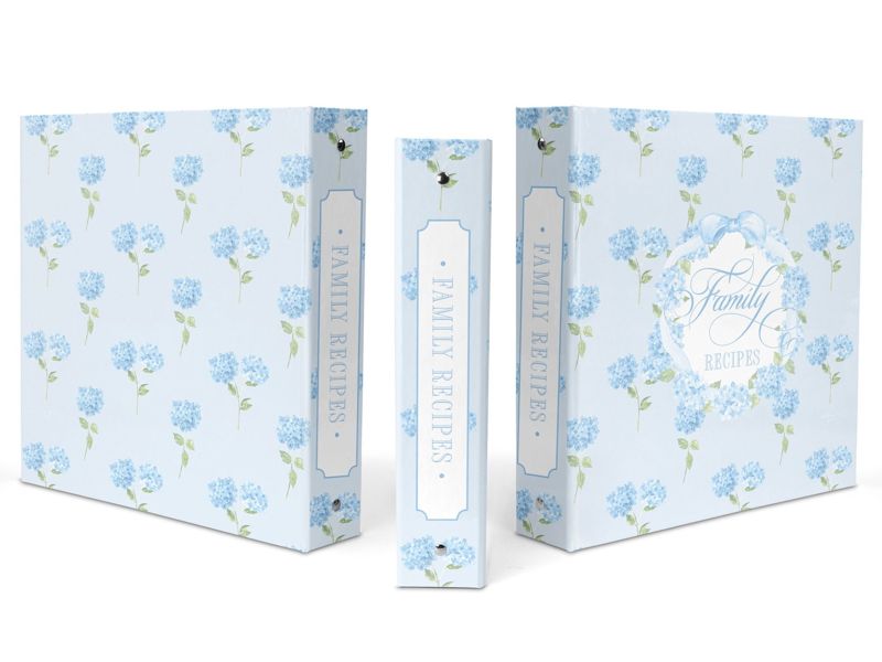 Family Recipe Book Binder - Recipes for Bride to Be - Blank Cookbook - 3 Ring Binder - Bridal Shower Gift - Couple Gift - Gift for Bride
