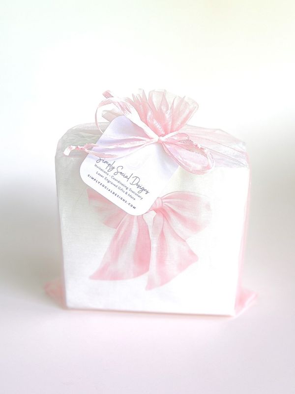 IMPERFECT Pink Bow Cocktail Napkins Pack of 50